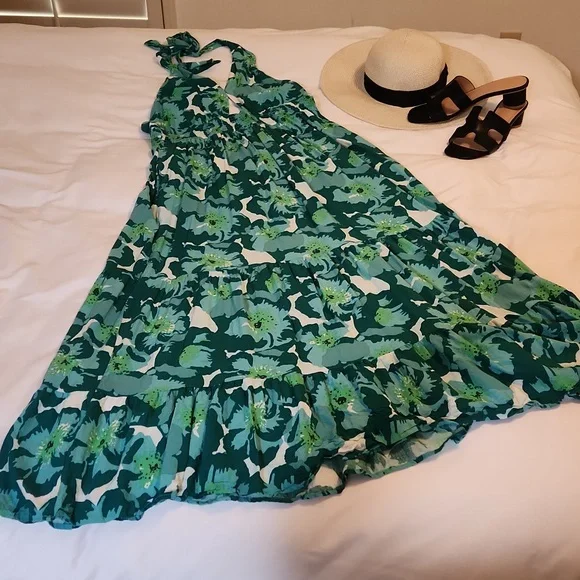 Zesica Summer Criss Cross Halter Dress, Size XL - Picture 2 of 6